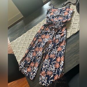 Anthropologie Fransa Jersey Jumpsuit Size M Like New